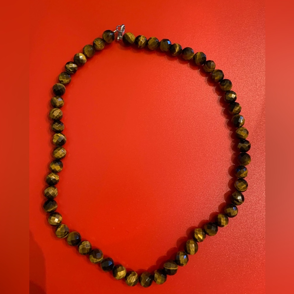 Tigers eye necklace